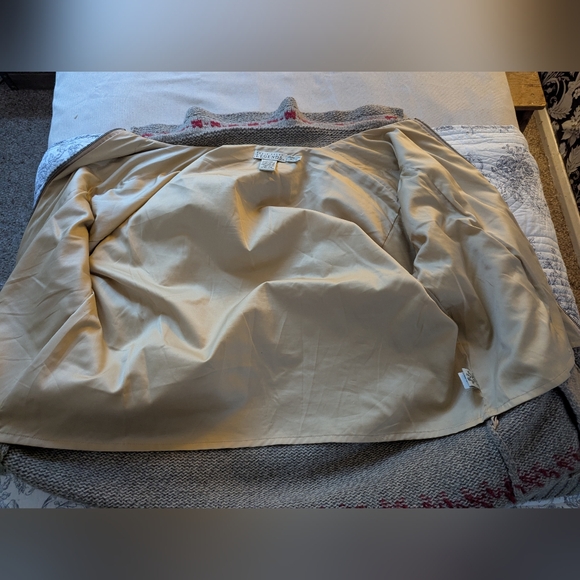 Eddie Bauer Legends lined zip up sweater with skiers xl - Picture 13 of 13